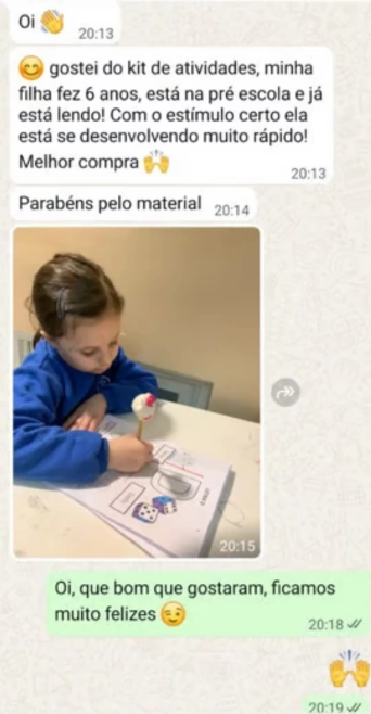 Depoimento de cliente